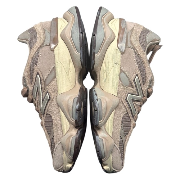 New Balance Shoes - New Balance 9060 “Mushroom / Timberwolf” Suede Sneakers – Women’s 8 / Men’s 6.5